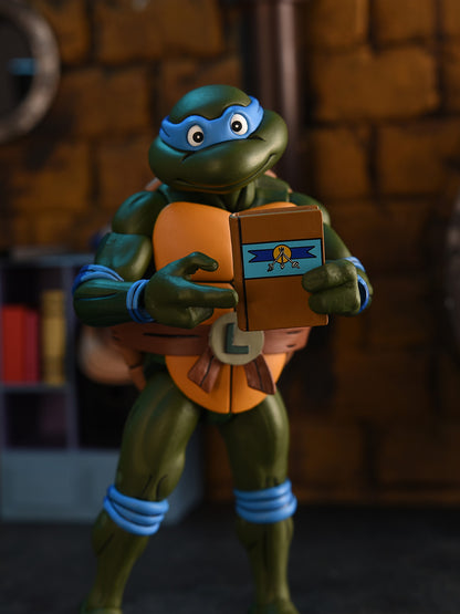 BUY NOW - TMNT ULTIMATE LEONARDO (VHS) 7&quot; SCALE ACTION FIGURE | NECA ONLINE AU 