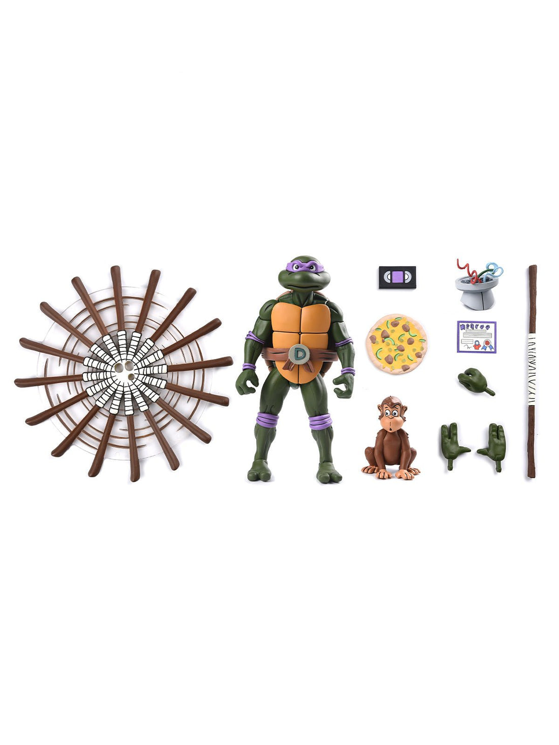 BUY NOW - TMNT ULTIMATE DONATELLO (VHS) 7" SCALE ACTION FIGURE | NECA ONLINE AU