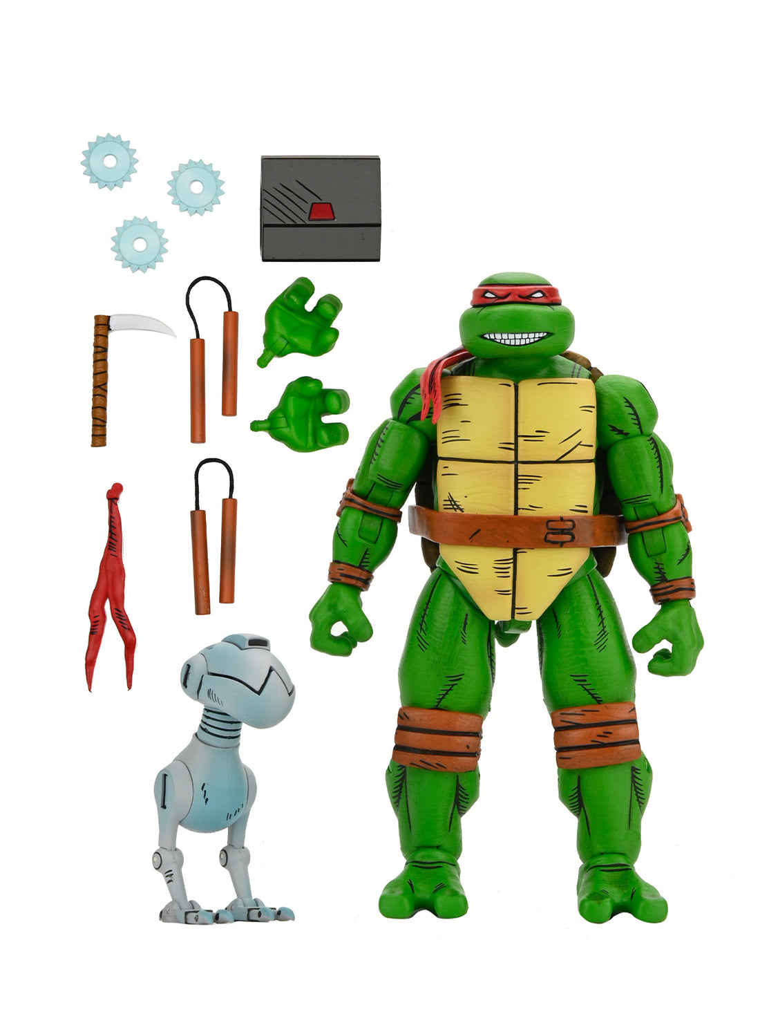 BUY NOW - TMNT MIRAGE COMICS - MICHELANGELO - 7" SCALE ACTION FIGURE | NECAONLINE AU