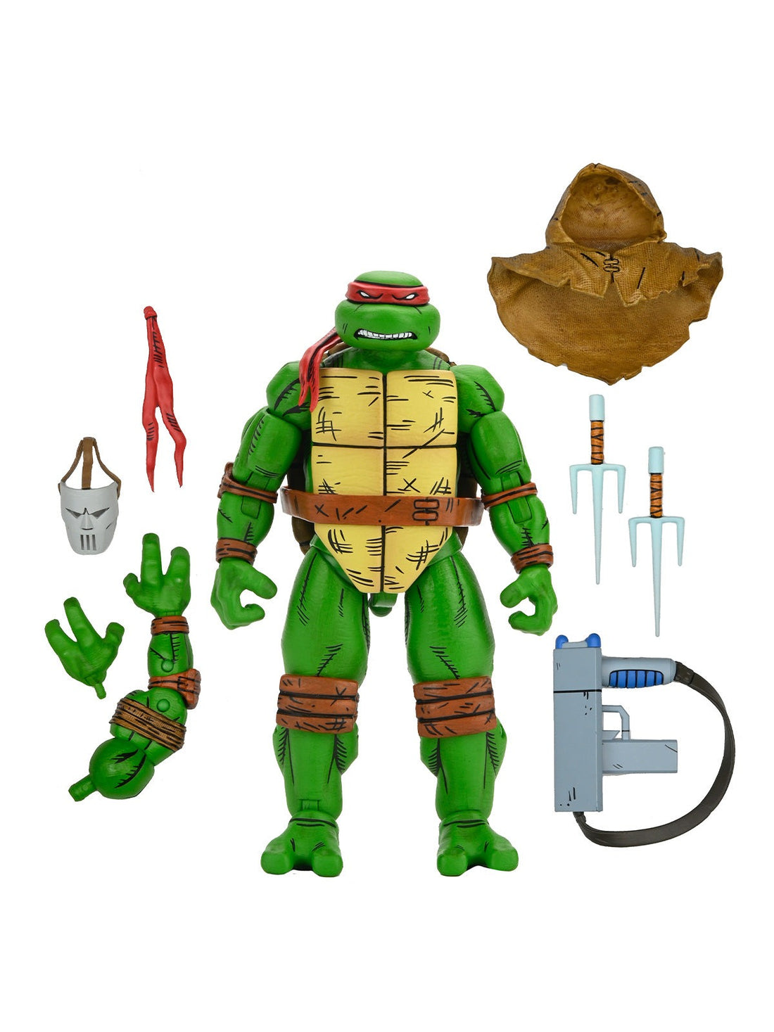 BUY NOW - TMNT MIRAGE COMICS - RAPHAEL - 7" SCALE ACTION FIGURE | NECAONLINE AU