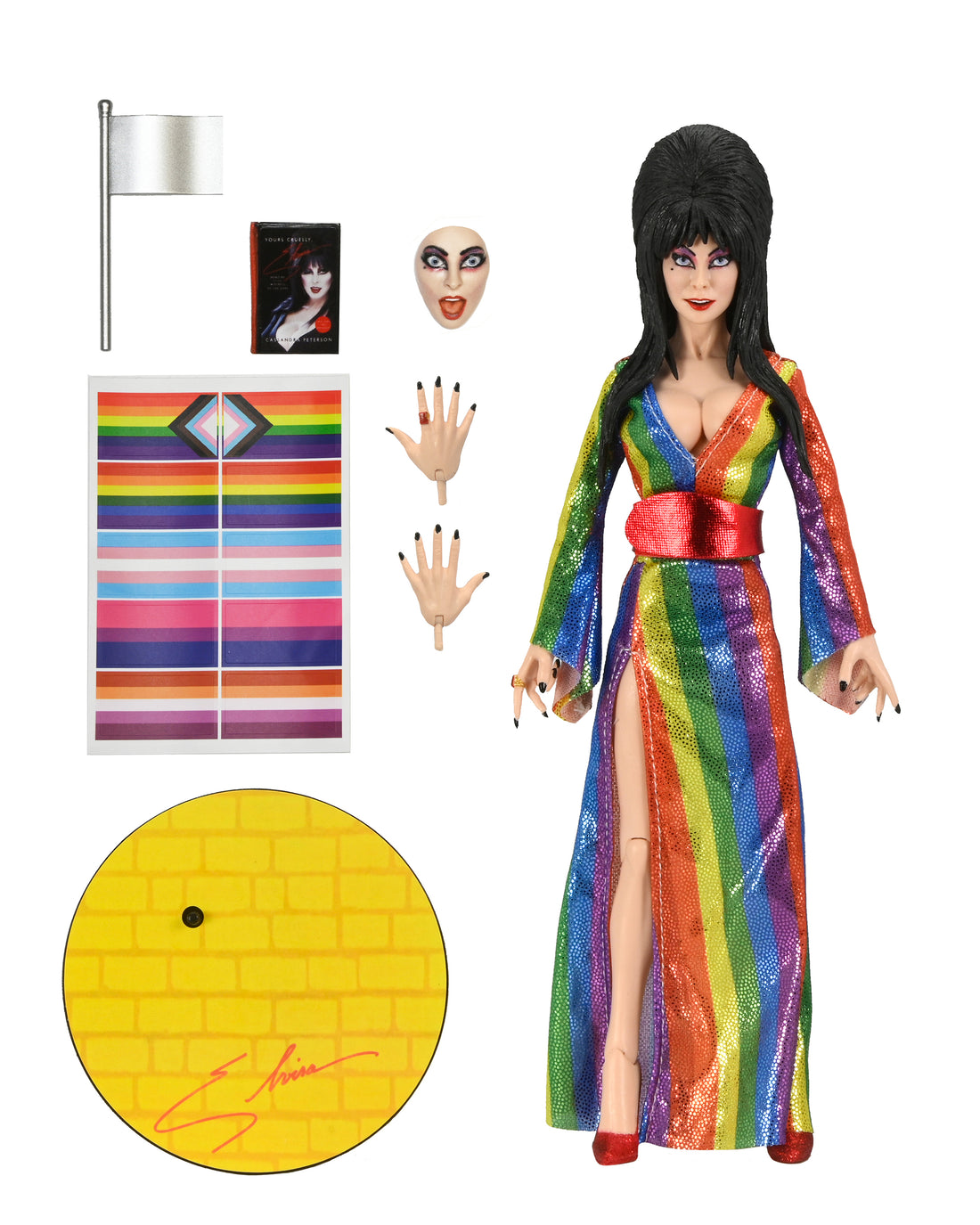ELVIRA - OVER THE RAINBOW 8" CLOTHED FIGURE
