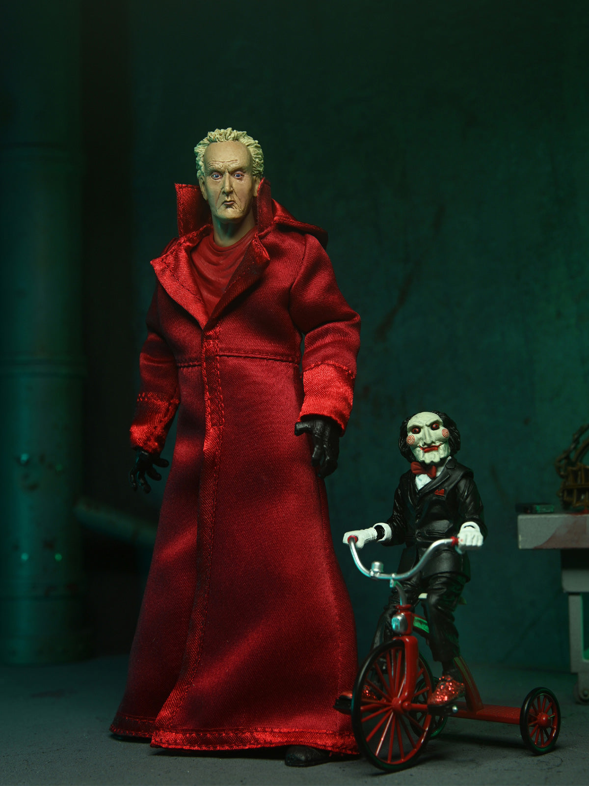 BUY NOW - SAW - ULTIMATE JIGSAW KILLER (RED ROBE) - 7&quot; SCALE ACTION FIGURE | NECAONLINE AU 