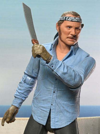 BUY NOW - JAWS SAM QUINT ULTIMATE 50TH ANNIVERSARY 7″ SCALE ACTION FIGURE| NECAONLINE.COM.AU