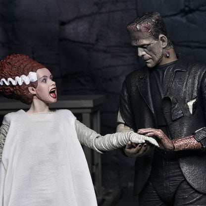 BUY NOW - UNIVERSAL MONSTERS X BRIDE OF FRANKENSTEIN 90TH ANNIVERSARY: THE MONSTER &amp; HIS MATE 2PK 7&quot; FIGURES | NECAONLINE.COM.AU