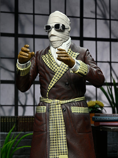 INVISIBLE MAN ULTIMATE UNIVERSAL MONSTERS FIGURE &quot;KEMP HOUSE&quot; (COLOUR) - 7&quot; SCALE ACTION FIGURE