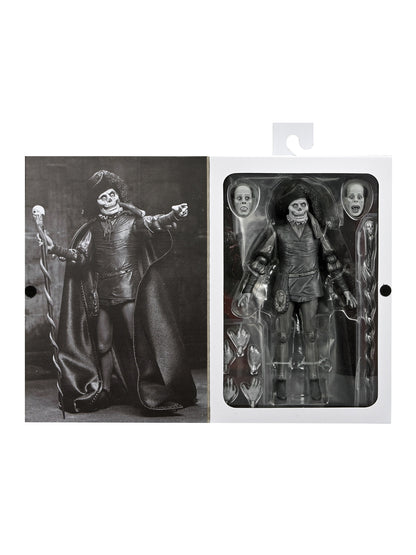 BUY NOW - PHANTOM OF THE OPERA (1925) ULTIMATE PHANTOM "MASQUE OF THE RED DEATH" - 7" SCALE FIGURE (B&amp;W)| NECAONLINE.COM.AU