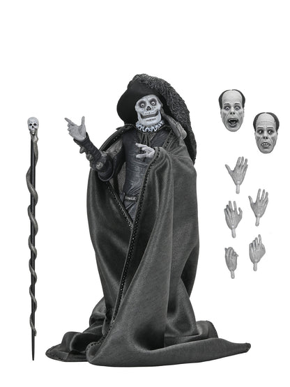 BUY NOW - PHANTOM OF THE OPERA (1925) ULTIMATE PHANTOM "MASQUE OF THE RED DEATH" - 7" SCALE FIGURE (B&amp;W)| NECAONLINE.COM.AU