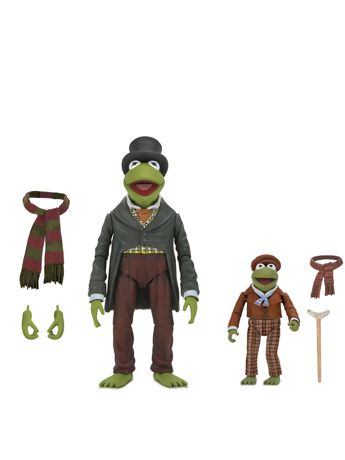 BUY NOW - THE MUPPETS - MUPPET CHRISTMAS CAROL ULTIMATE KERMIT AS BOB CRATCHIT - 7" SCALE ACTION FIGURE | NECAONLINE.COM.AU