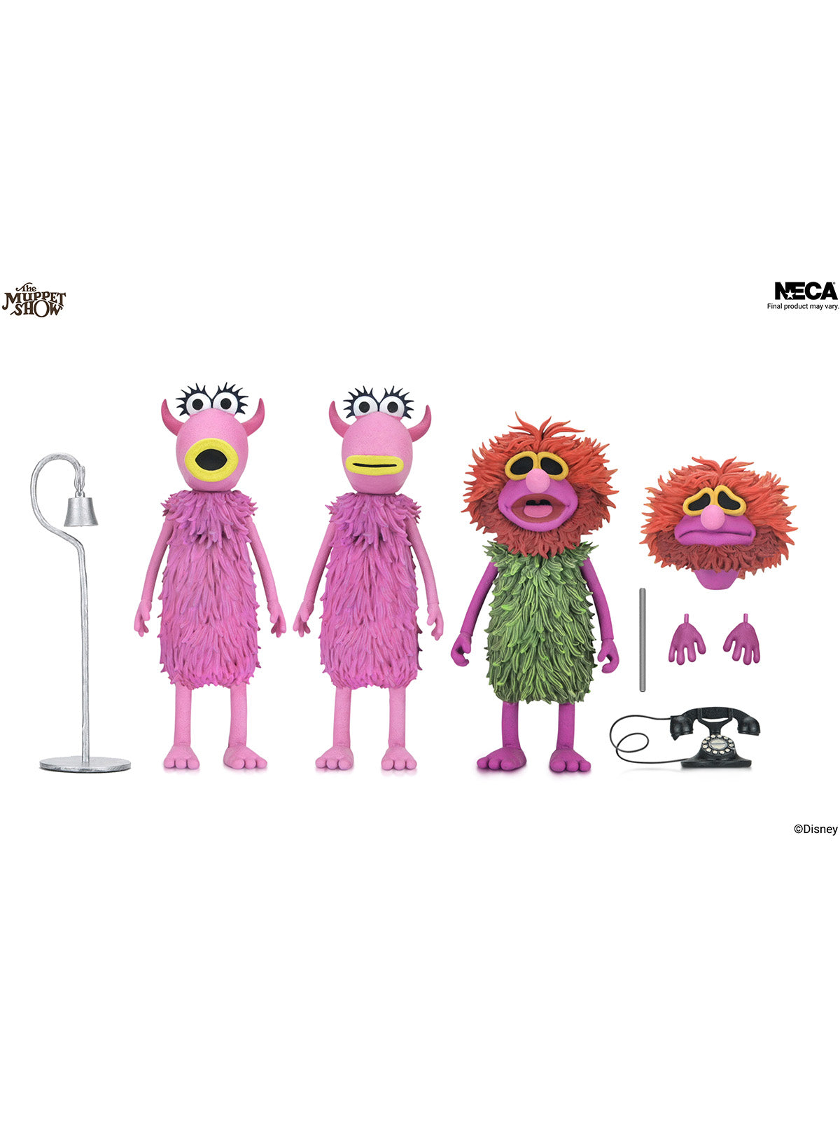 BUY NOW - THE MUPPETS - ULTIMATE MAHNA MAHNA &amp; THE SNOWTHS 3 PACK - 7" SCALE ACTION FIGURES | NECAONLINE.COM.AU