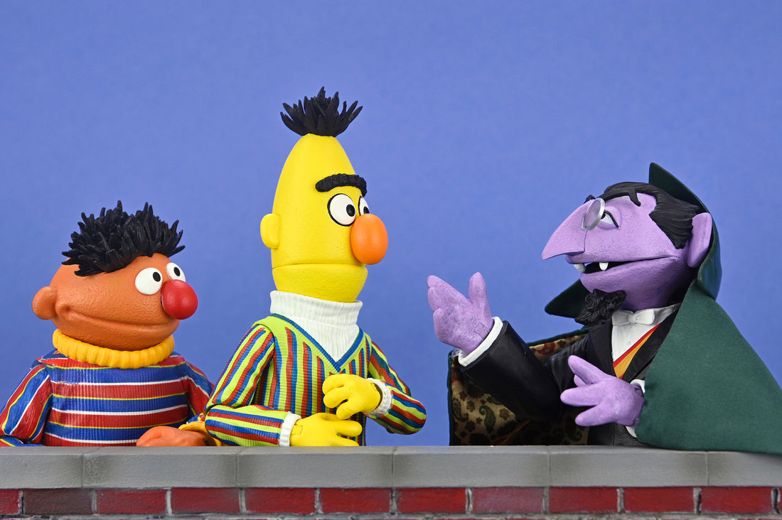 BUY NOW - SESAME STREET - ULTIMATE THE COUNT 7&quot; SCALE ACTION FIGURE |NECAONLINE.COM.AU