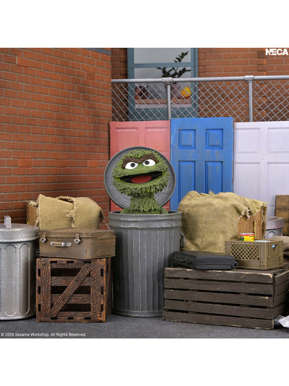 BUY NOW - SESAME STREET - ULTIMATE OSCAR THE GROUCH 7" SCALE ACTION FIGURE | NECAONLINE.COM.AU