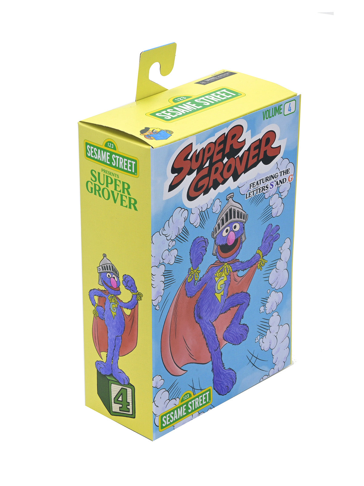 BUY NOW - SESAME STREET – ULTIMATE SUPER GROVER – 7″ SCALE ACTION FIGURE | NECAONLINE.COM.AU