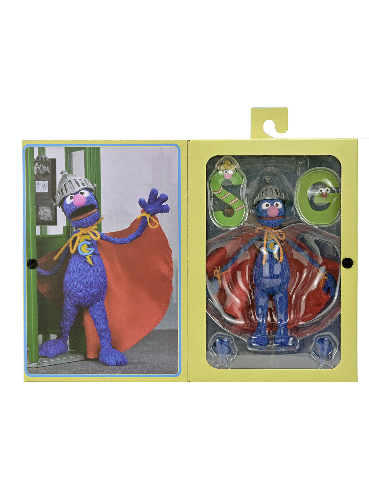 BUY NOW - SESAME STREET – ULTIMATE SUPER GROVER – 7″ SCALE ACTION FIGURE | NECAONLINE.COM.AU