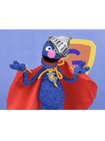 BUY NOW - SESAME STREET – ULTIMATE SUPER GROVER – 7″ SCALE ACTION FIGURE | NECAONLINE.COM.AU