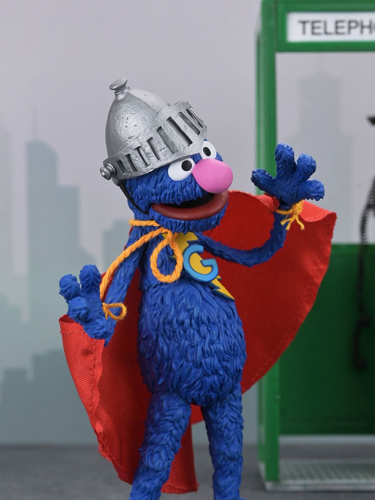 BUY NOW - SESAME STREET – ULTIMATE SUPER GROVER – 7″ SCALE ACTION FIGURE | NECAONLINE.COM.AU