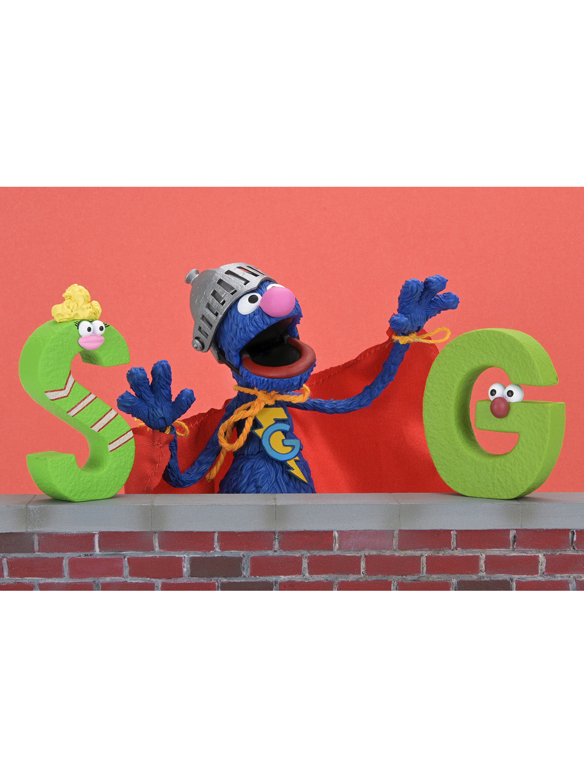 BUY NOW - SESAME STREET – ULTIMATE SUPER GROVER – 7″ SCALE ACTION FIGURE | NECAONLINE.COM.AU