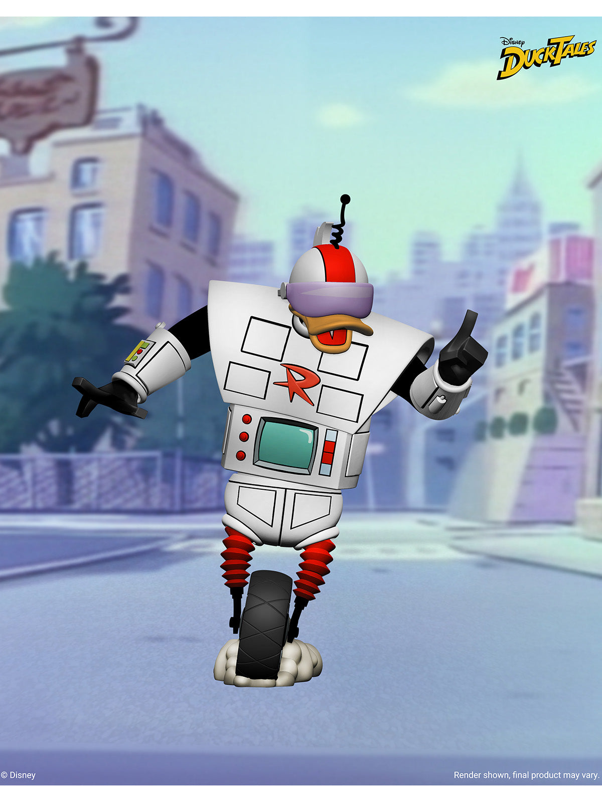 BUY NOW - DUCKTALES ULTIMATE GIZMODUCK – 7″ SCALE ACTION FIGURE | NECAONLINE.COM.AU