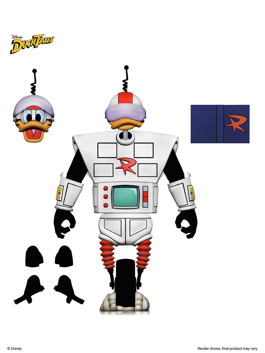 BUY NOW - DUCKTALES ULTIMATE GIZMODUCK – 7″ SCALE ACTION FIGURE | NECAONLINE.COM.AU