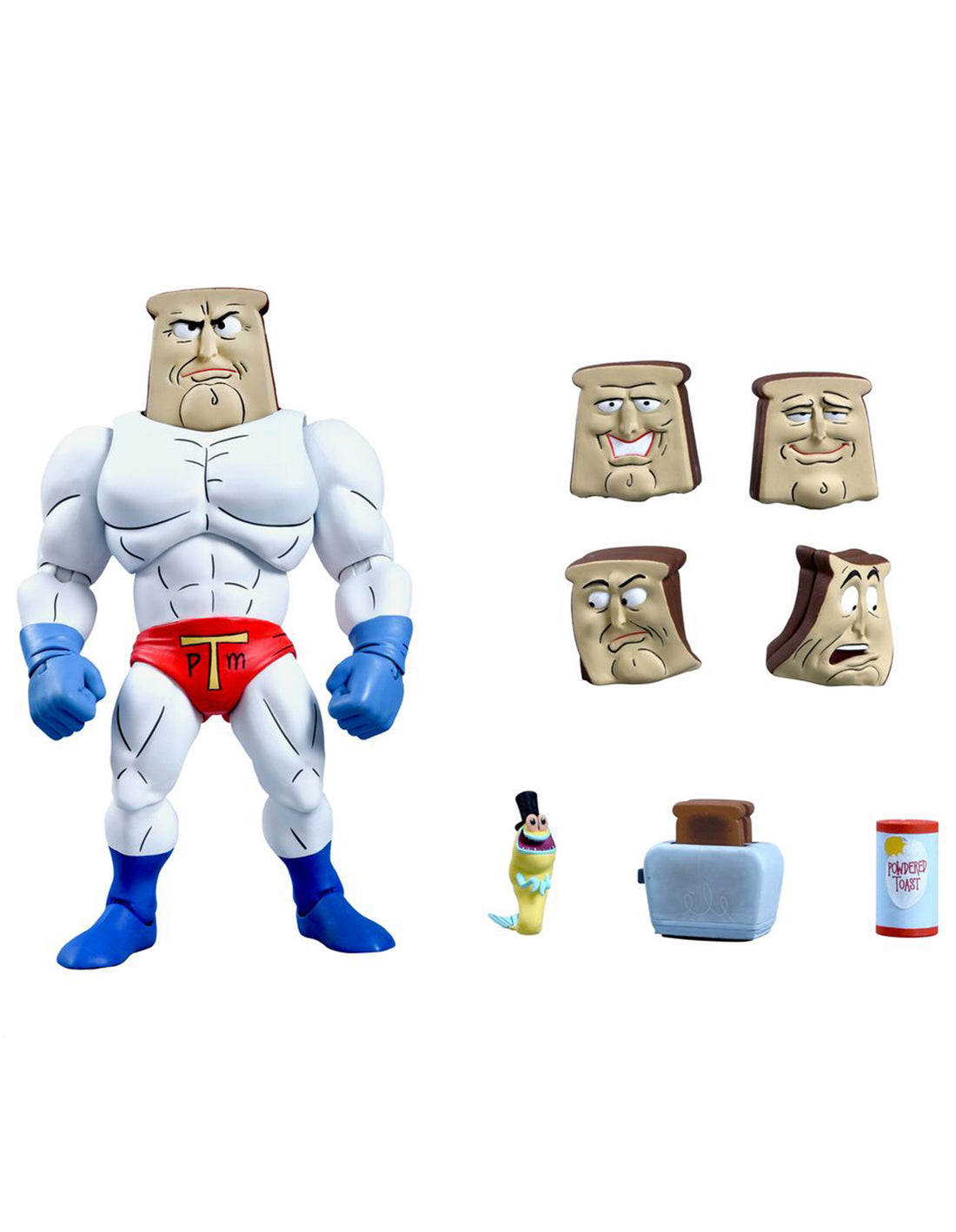 BUY NOW - THE REN & STIMPY SHOW – ULTIMATE POWDERED TOAST MAN 7″ SCALE ACTION FIGURE | NECAONLINE.COM.AU