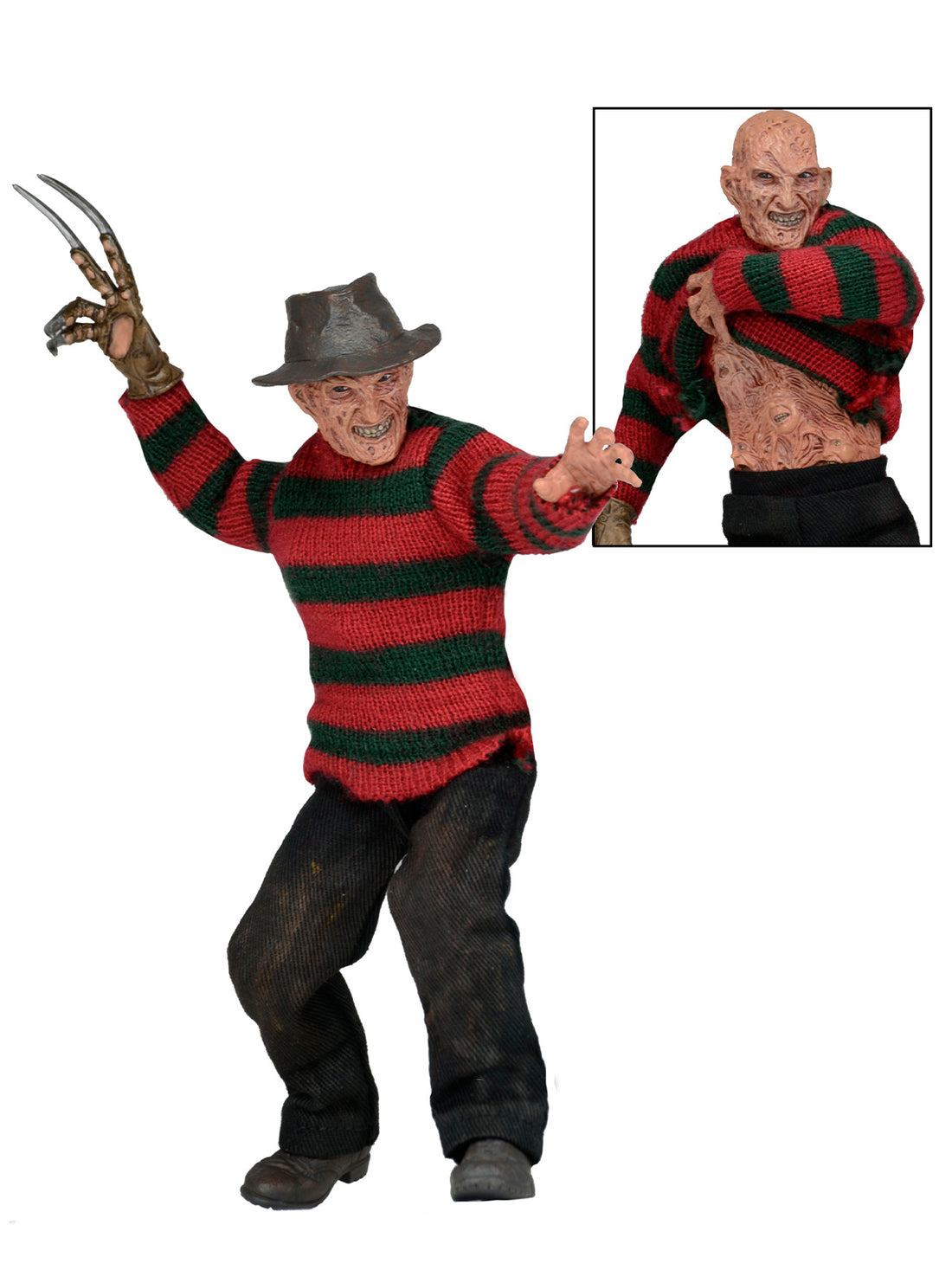 NIGHTMARE ON ELM STREET - DREAM WARRIORS FREDDY - 8" CLOTHED FIGURE