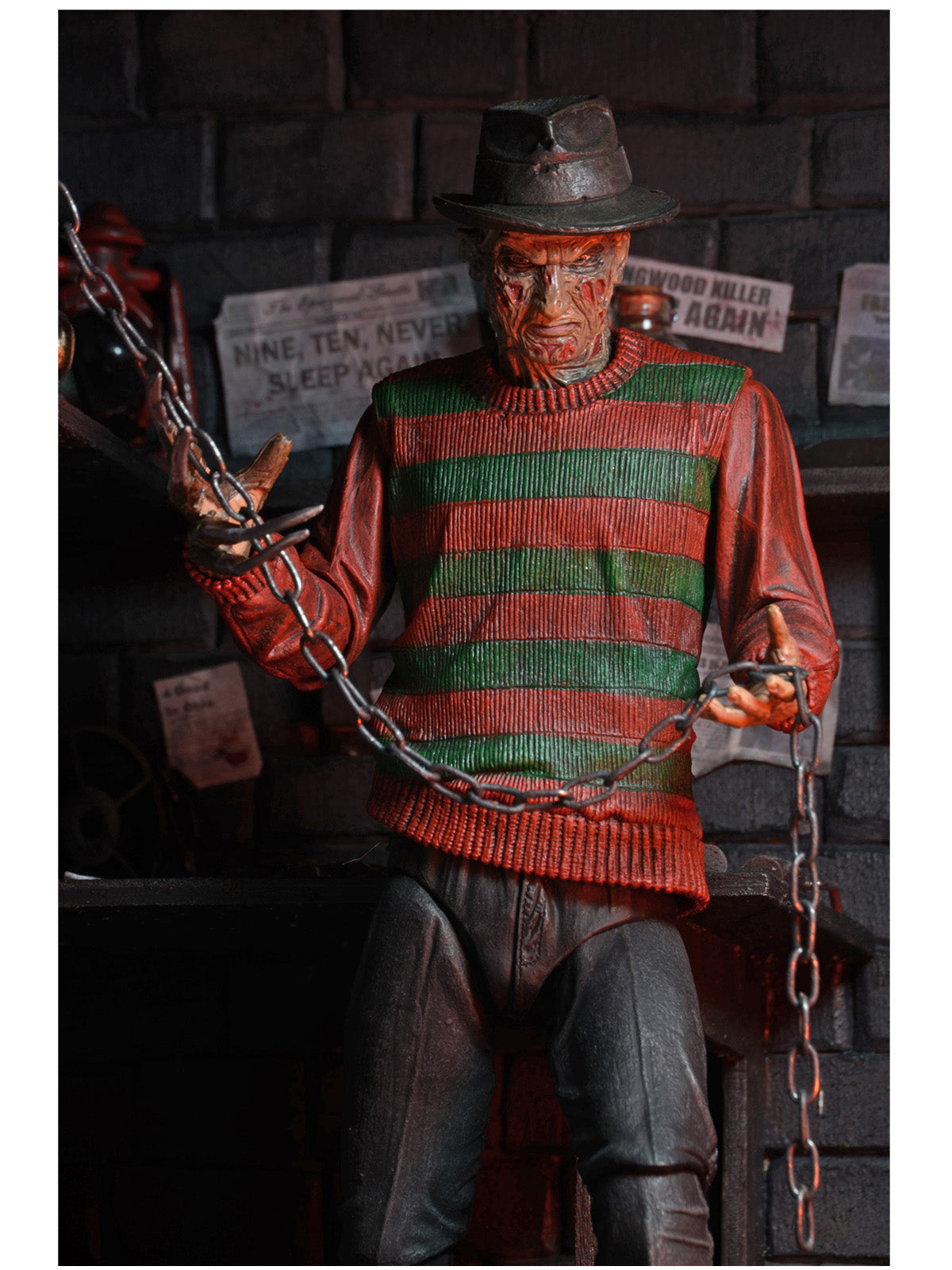 BUY NOW - NIGHTMARE ON ELM STREET ULTIMATE FREDDY 30TH ANNIVERSARY – 7″ SCALE ACTION FIGURE | NECAONLINE.COM.AU