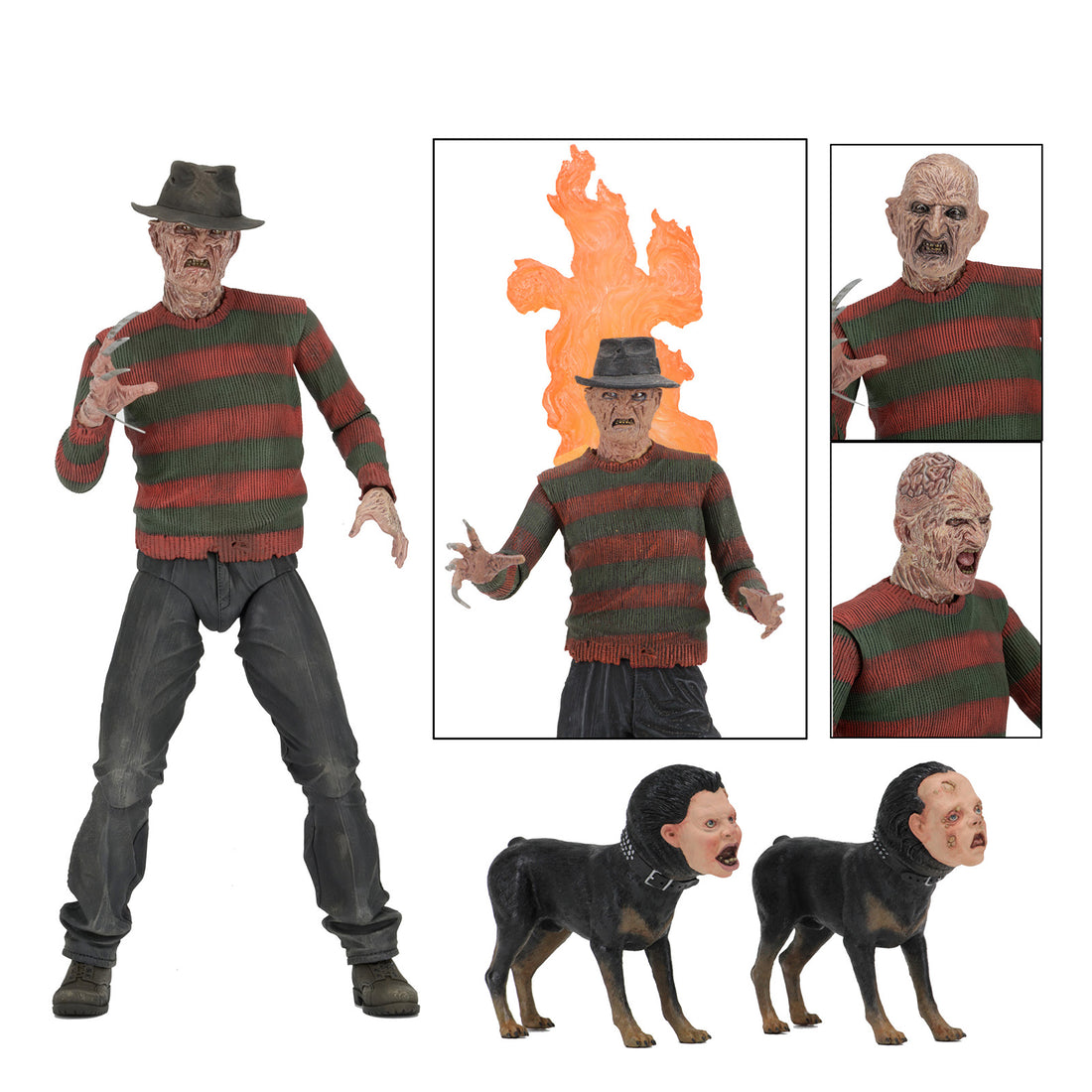BUY NOW - NIGHTMARE ON ELM STREET ULTIMATE PART 2 FREDDY - 7&quot; SCALE ACTION FIGURE | NECAONLINE.COM.AU