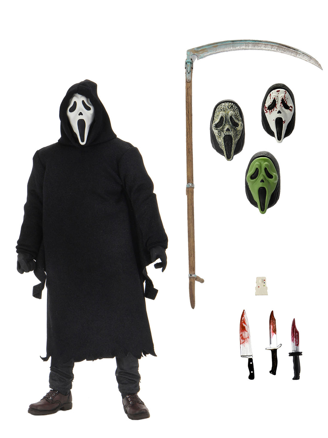 BUY NOW - SCREAM! ULTIMATE GHOST FACE 7&quot; SCALE ACTION FIGURE | NECAONLINE.COM.AU