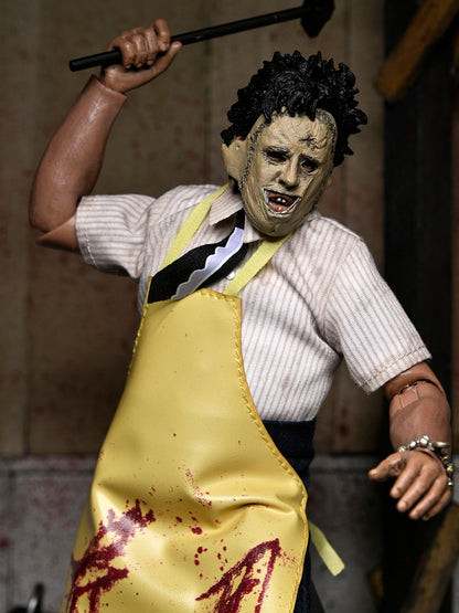 BUY NOW - TEXAS CHAINSAW MASSACRE LEATHERFACE - 8" CLOTHED ACTION FIGURE (WINDOW BOX) | NECAONLINE.COM.AU