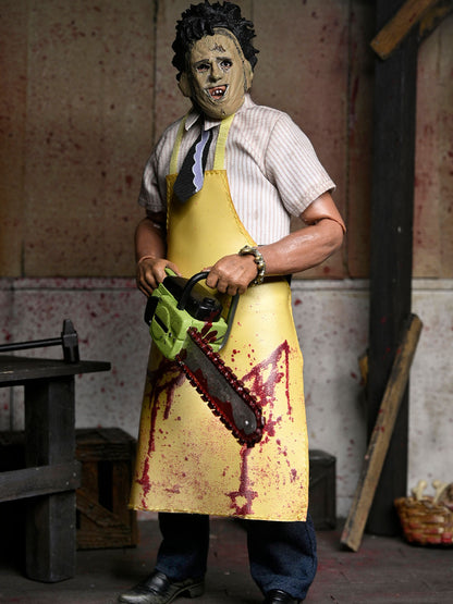 BUY NOW - TEXAS CHAINSAW MASSACRE LEATHERFACE - 8" CLOTHED ACTION FIGURE (WINDOW BOX) | NECAONLINE.COM.AU