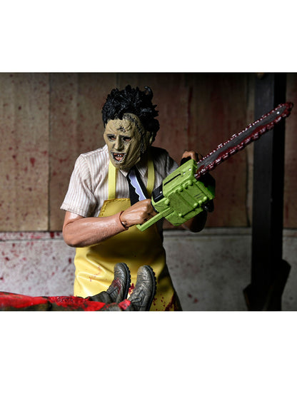 BUY NOW - TEXAS CHAINSAW MASSACRE LEATHERFACE - 8" CLOTHED ACTION FIGURE (WINDOW BOX) | NECAONLINE.COM.AU