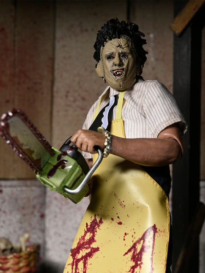 BUY NOW - TEXAS CHAINSAW MASSACRE LEATHERFACE - 8" CLOTHED ACTION FIGURE (WINDOW BOX) | NECAONLINE.COM.AU