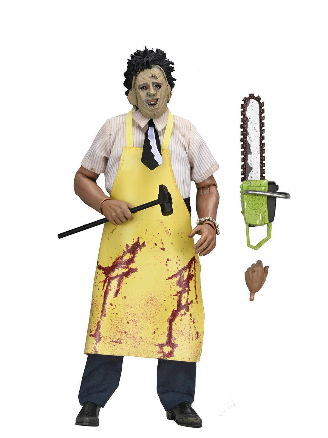 BUY NOW - TEXAS CHAINSAW MASSACRE LEATHERFACE - 8" CLOTHED ACTION FIGURE (WINDOW BOX) | NECAONLINE.COM.AU
