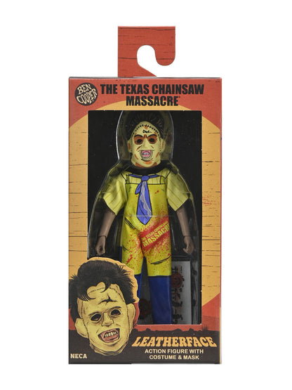 BUY NOW - BEN COOPER X TEXAS CHAINSAW MASSACRE 6″ CLOTHED FIGURE – LEATHERFACE | NECAONLINE.COM.AU