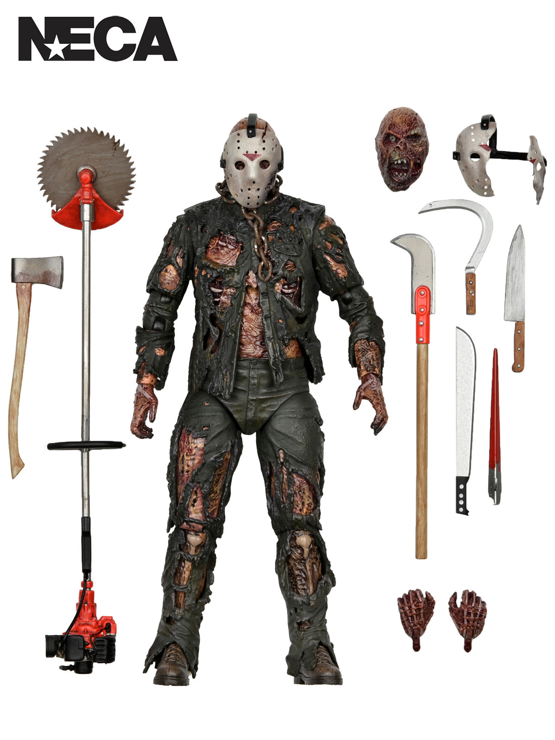 BUY NOW | FRIDAY THE 13TH - ULTIMATE JASON PART 7 NEW BLOOD - 7" ACTION FIGURE NECAONLINE.COM.AU