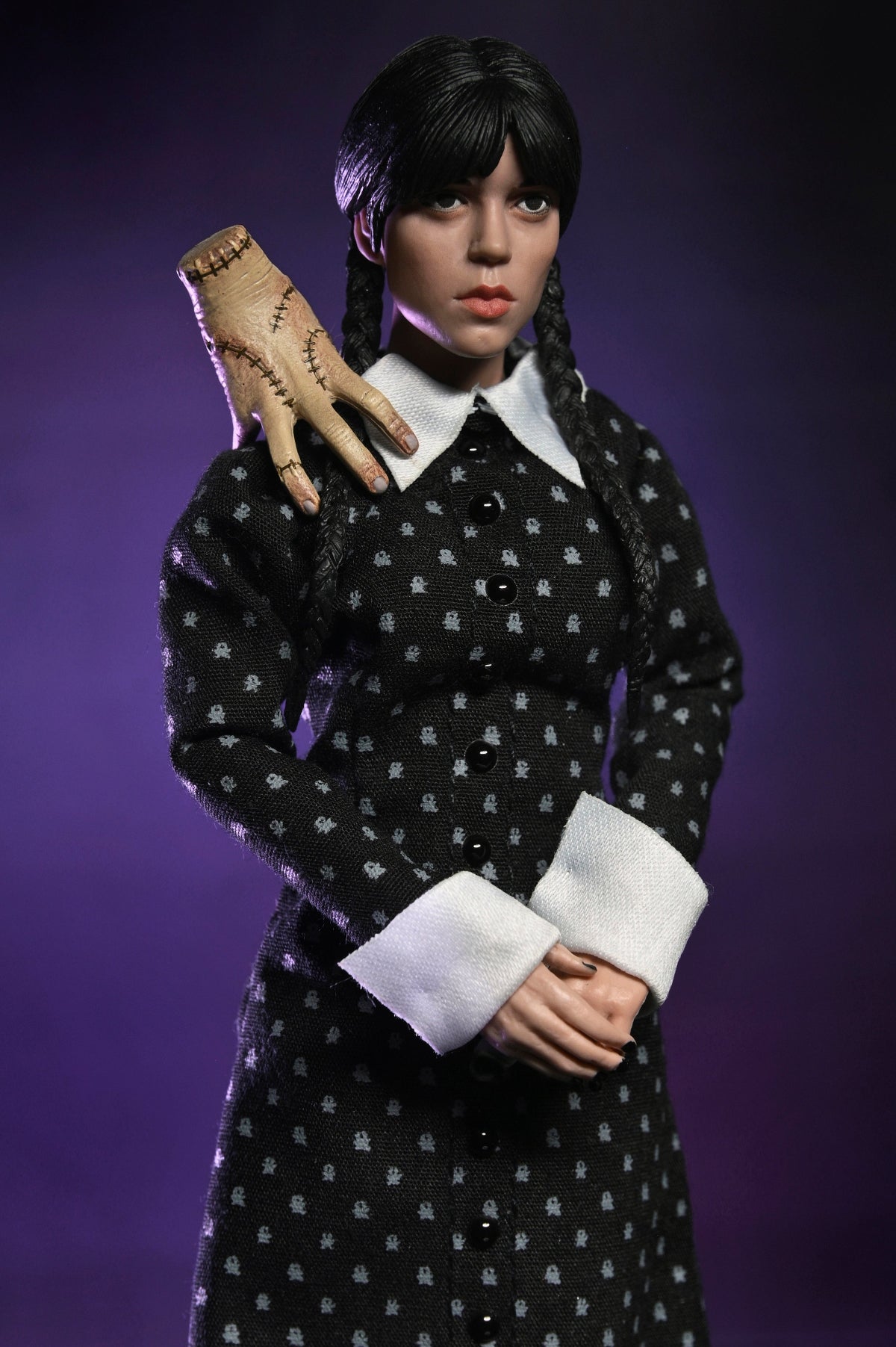 BUY NOW - WEDNESDAY – WEDNESDAY ADDAMS (CLASSIC DRESS) 8″ CLOTHED ACTION FIGURE | NECAONLINE.COM.AU