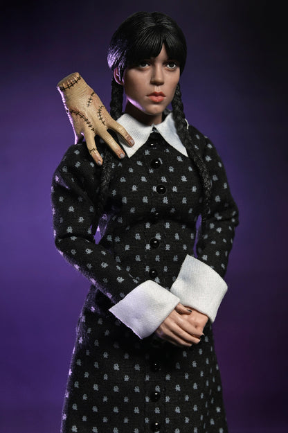 BUY NOW - WEDNESDAY – WEDNESDAY ADDAMS (CLASSIC DRESS) 8″ CLOTHED ACTION FIGURE | NECAONLINE.COM.AU