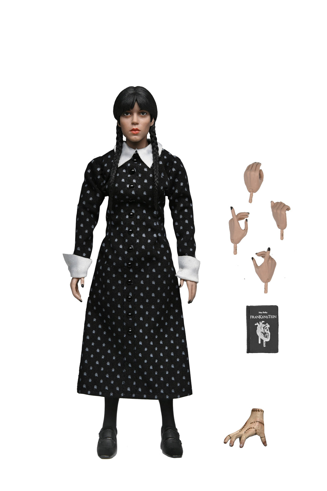 BUY NOW - WEDNESDAY – WEDNESDAY ADDAMS (CLASSIC DRESS) 8″ CLOTHED ACTION FIGURE | NECAONLINE.COM.AU