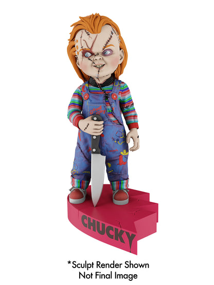 BUY NOW - CHUCKY BRIDE OF CHUCKY HEAD KNOCKER (HEART CONNECT BASE) | NECAONLINE.COM.AU