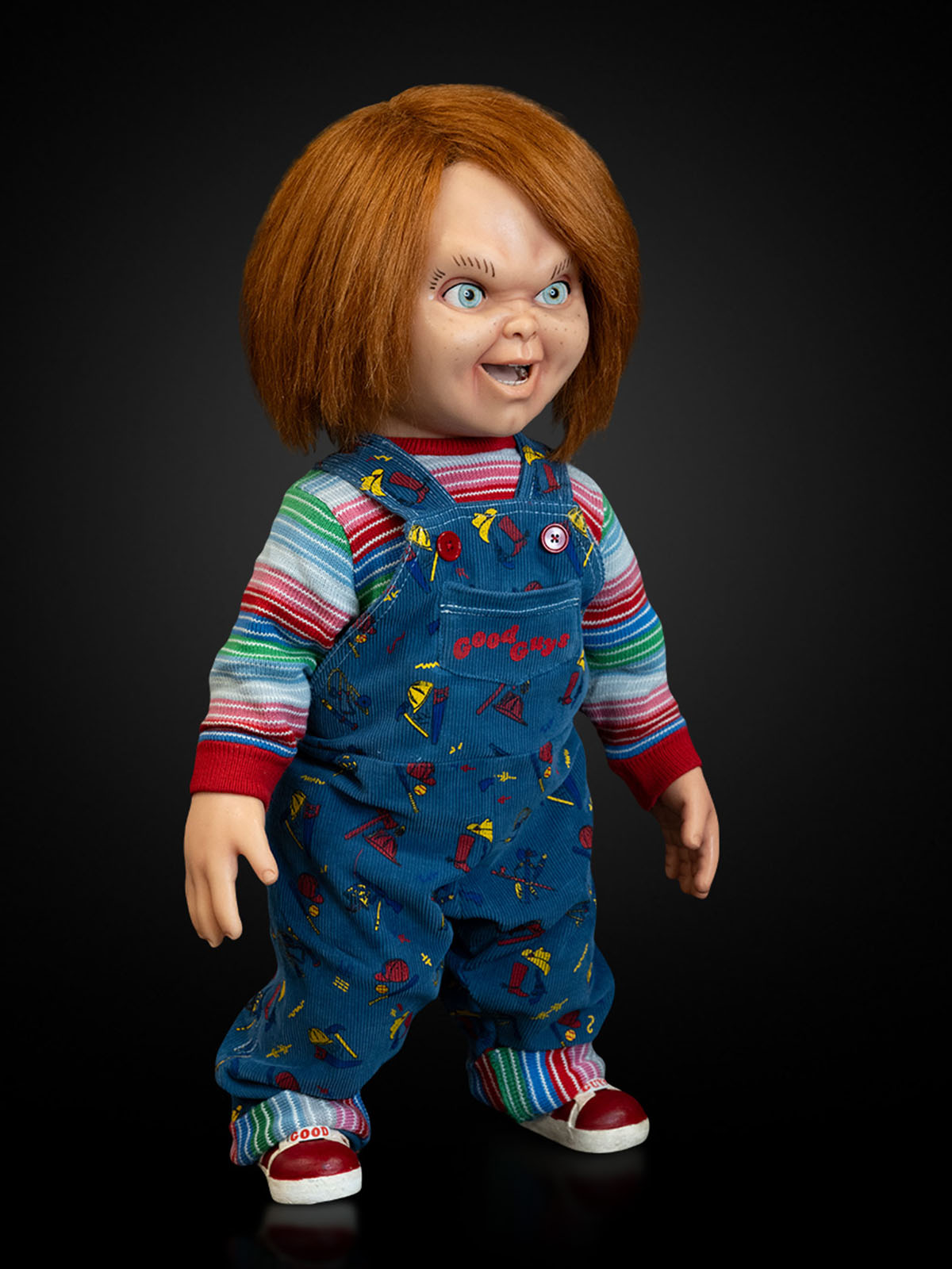 BUY NOW - CHUCKY TV SERIES - CHUCKY 1:1 LIFE SIZE REPLICA DOLL | NECAONLINE.COM.AU