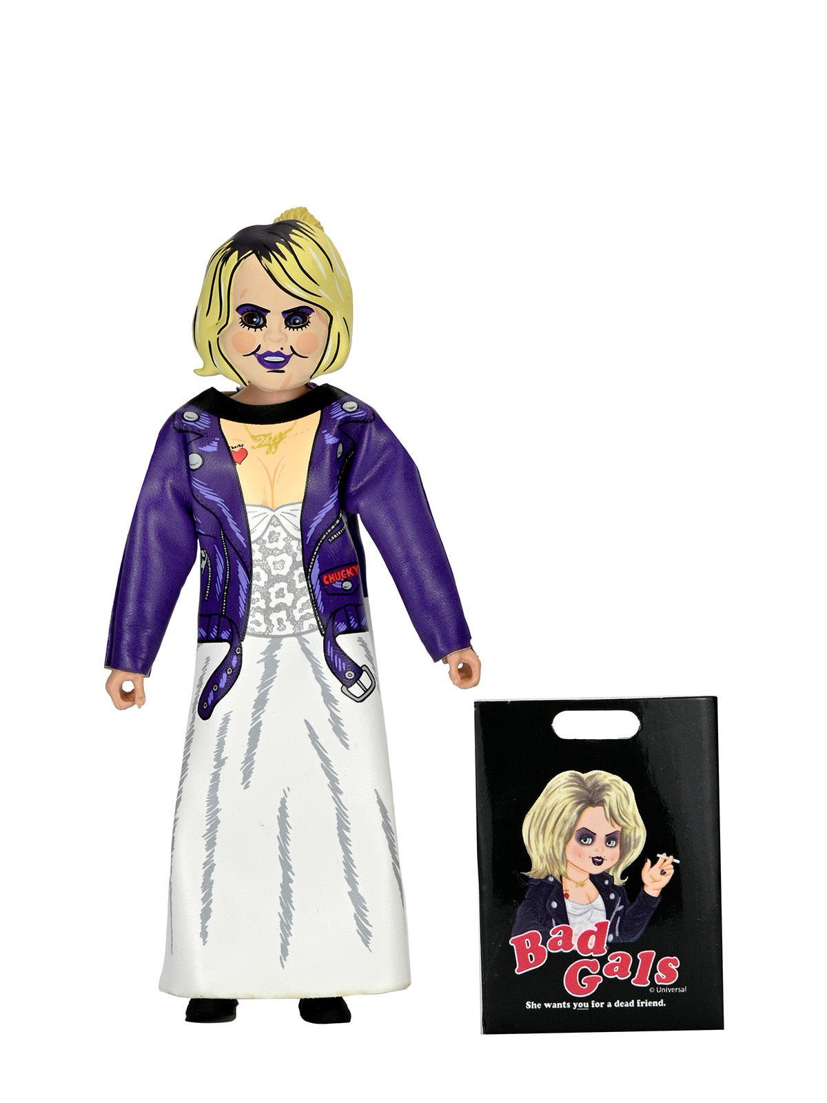 BUY NOW - BEN COOPER X BRIDE OF CHUCKY 6″ CLOTHED FIGURE – TIFFANY COSTUME FIGURE | NECAONLINE.COM.AU