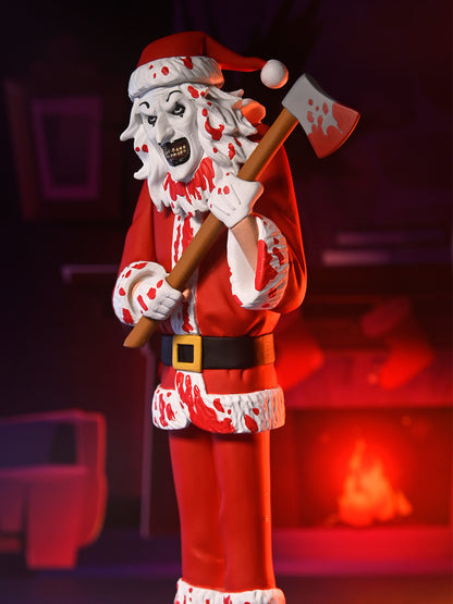 BUY NOW - TERRIFIER – ART THE CLOWN SANTA SUIT (BLOODY VERSION) 6″ SCALE FIGURE TOONY TERRORS | NECAONLINE.COM.AU