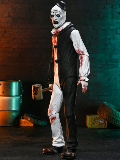 BUY NOW - TERRIFIER - ULTIMATE ART THE CLOWN (BLOOD SPLATTERED) - 7" SCALE ACTION FIGURE | NECAONLINE.COM.AU