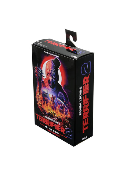 BUY NOW - TERRIFIER - ULTIMATE ART THE CLOWN (BLOOD SPLATTERED) - 7" SCALE ACTION FIGURE | NECAONLINE.COM.AU