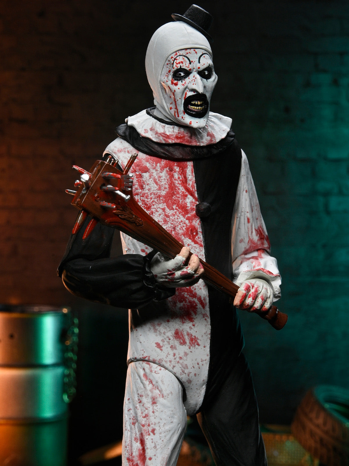 BUY NOW - TERRIFIER - ULTIMATE ART THE CLOWN (BLOOD SPLATTERED) - 7" SCALE ACTION FIGURE | NECAONLINE.COM.AU