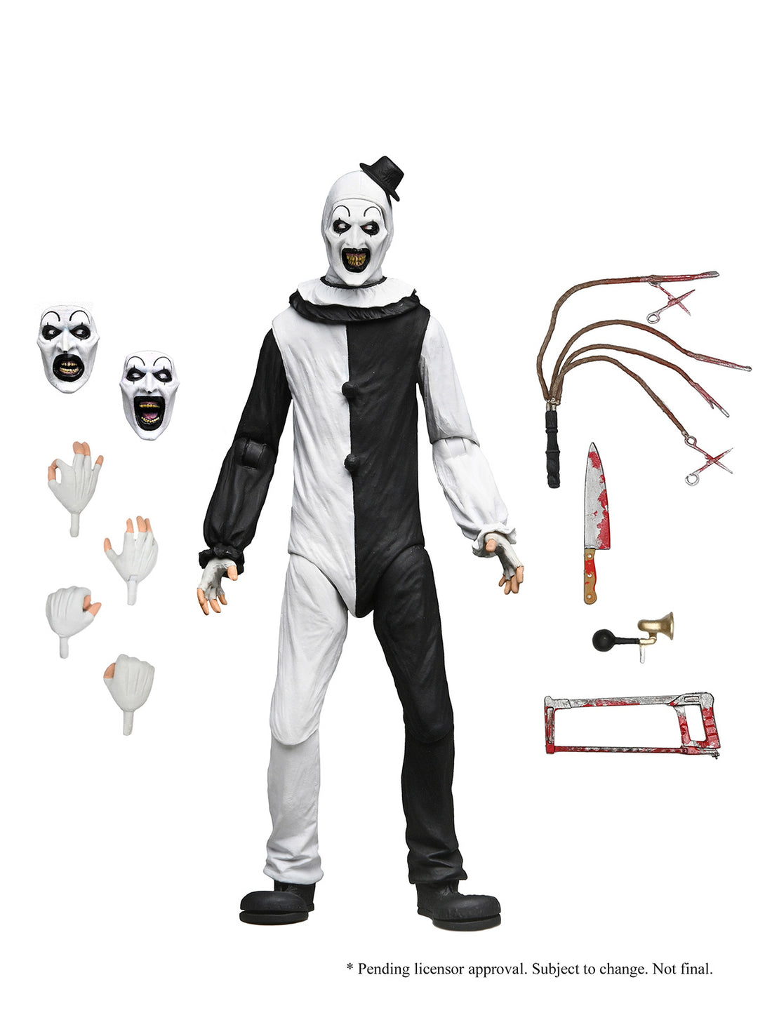 BUY NOW - TERRIFIER – ART THE CLOWN 1/4 SCALE ACTION FIGURE | NECAONLINE.COM.AU