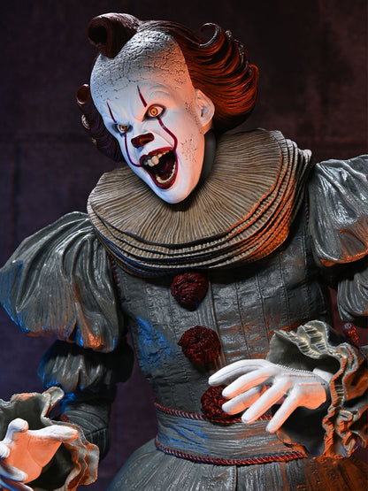 BUY NOW - WELCOME TO DERRY PENNYWISE 1/4TH SCALE ACTION FIGURE | NECAONLINE.COM.AU