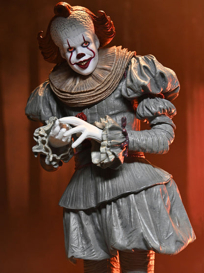 BUY NOW - WELCOME TO DERRY ULTIMATE PENNYWISE 7″ SCALE ACTION FIGURE | NECAONLINE.COM.AU