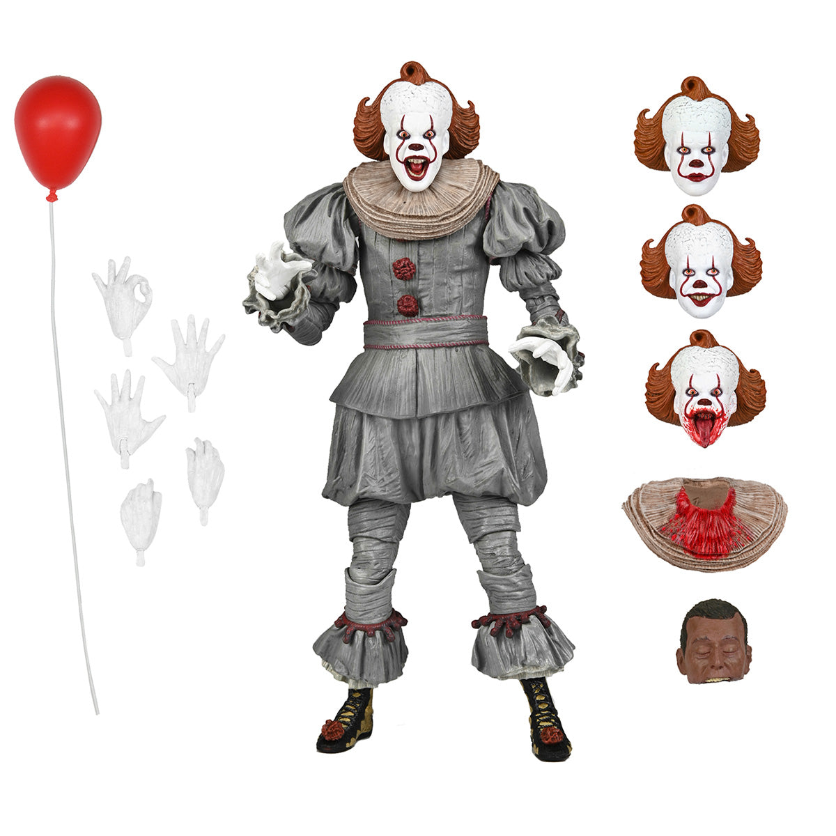 BUY NOW - WELCOME TO DERRY ULTIMATE PENNYWISE 7″ SCALE ACTION FIGURE | NECAONLINE.COM.AU