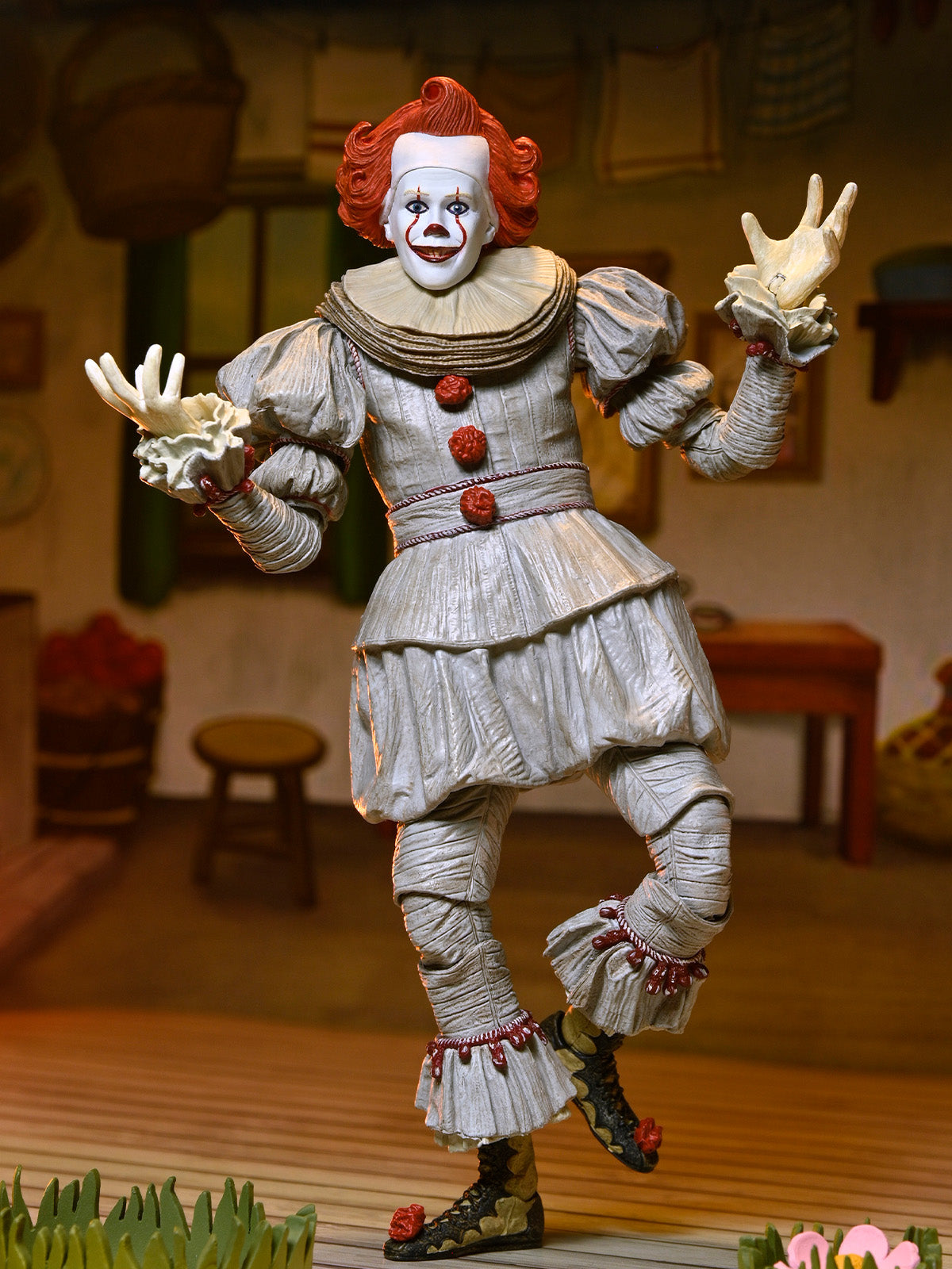 BUY NOW - WELCOME TO DERRY ULTIMATE BOB GREY AS PENNYWISE 7″ SCALE ACTION FIGURE | NECAONLINE.COM.AU