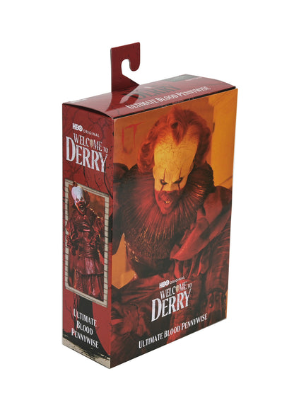 BUY NOW - WELCOME TO DERRY ULTIMATE BLOOD PENNYWISE – 7″ SCALE ACTION FIGURE | NECAONLINE.COM.AU